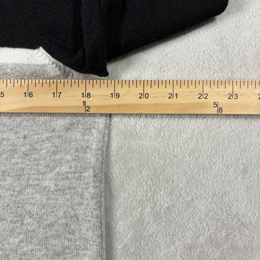Charter Club Cashmere Color Block Neutral Sweater Women's S Quiet Luxury Minimal - Picture 4 of 7